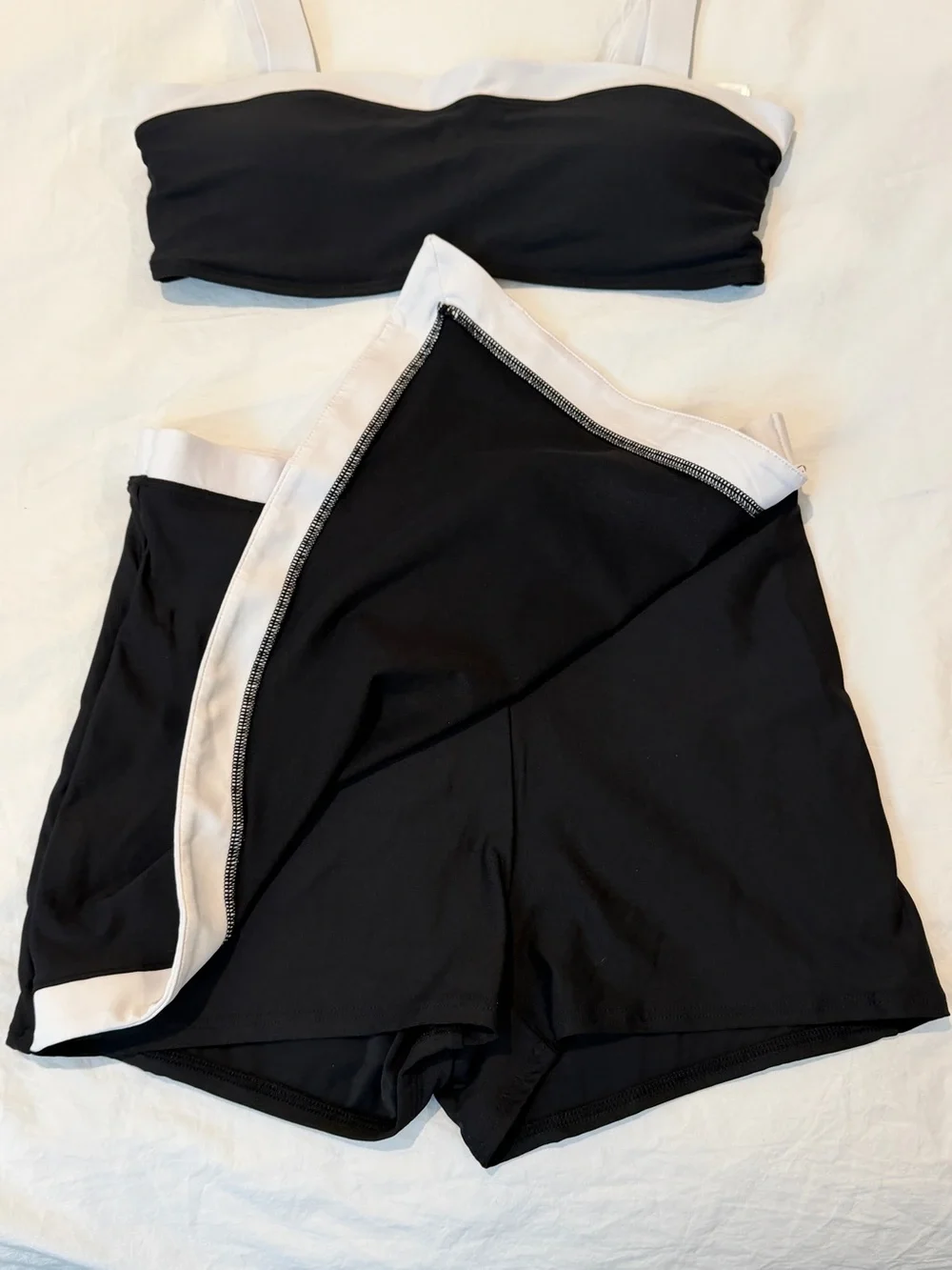 GAP Black and White Two-Piece Skort Set